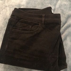 LOFT Black skinny cords